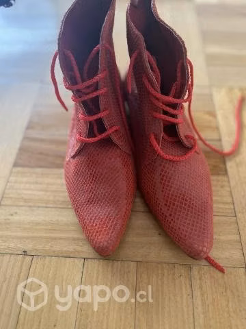 Botines Pez rojos NUEVOS - Imagen 3