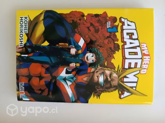 Manga My hero Academia tomo 1