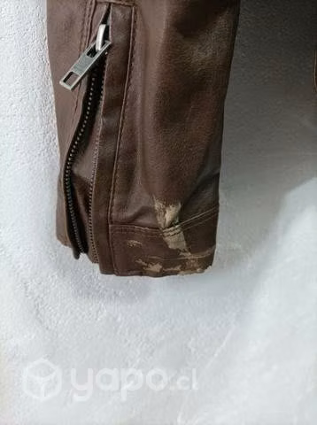 Casaca cuerina talla M - Imagen 2