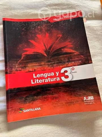 Libros de tercero medio santillana