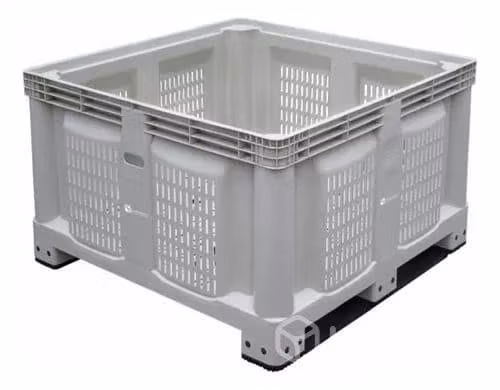 Bins abierto color gris claro
