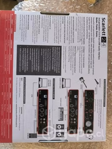Interfaz de audio SCARLETT 2I4 2da Generación