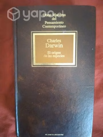 Charles Darwin. El origen de las especies. 1ra ed