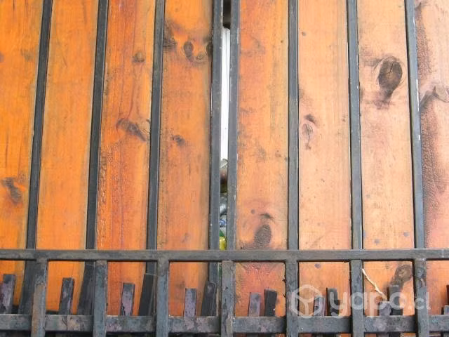 Porton de entrada a casa