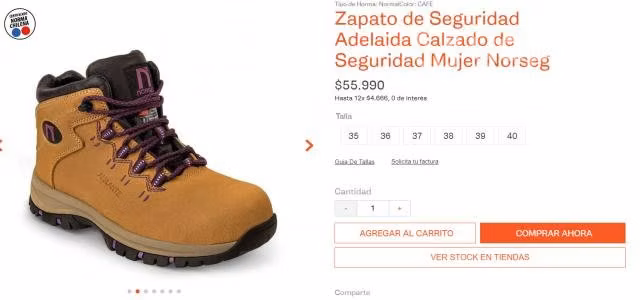 Zapato de seguridad - Imagen 3