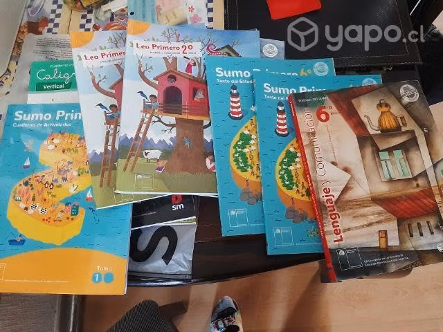 Se regala. Libros 2do y 6 básico
