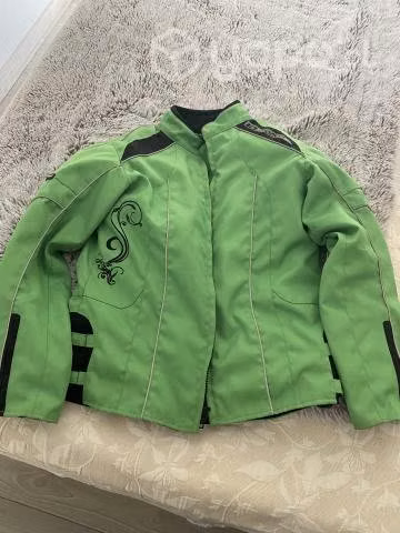 Chaqueta moto mujer