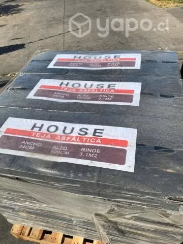 Tejas asfalticas house 3,1m2 negro