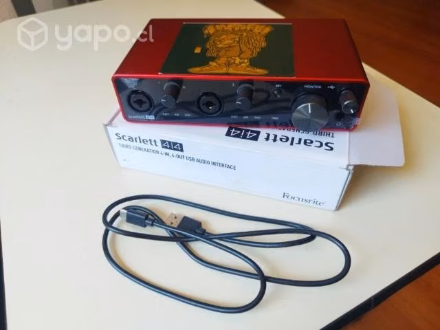 Interfaz Focusrite Scarlett 4i4