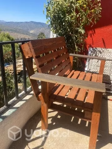 Sillon de pallets