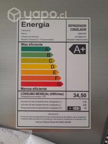 Refrigerador samsung