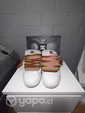 Zapatillas DC Court graffik blancas - Imagen 2