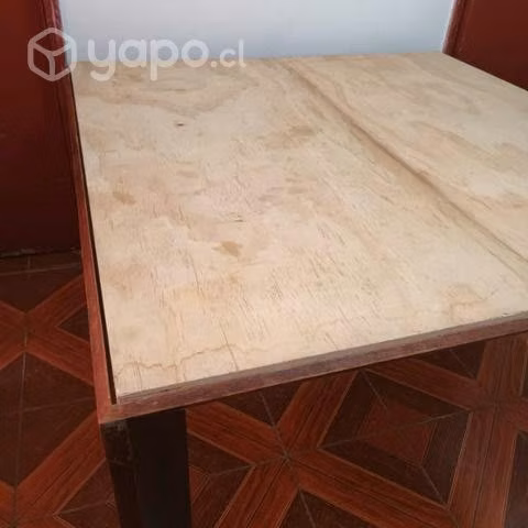 Estructura de mesa de madera de 8 sillas