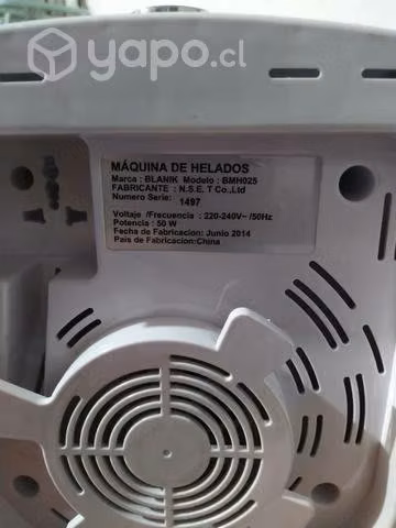 Máquina de helado marca blanik - Imagen 6