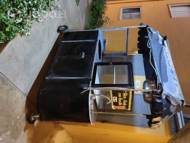 Carro de comida, acero inoxidable