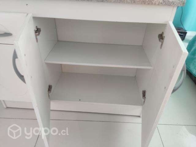Mueble de cocina blanco bonito modelo - Imagen 4