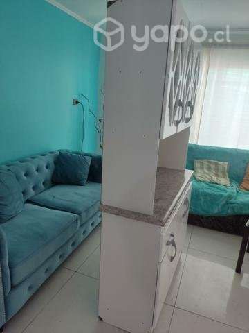 Mueble de cocina blanco bonito modelo - Imagen 3
