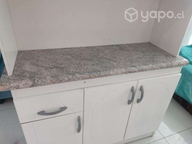 Mueble de cocina blanco bonito modelo - Imagen 2