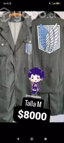 Chaqueta SnK