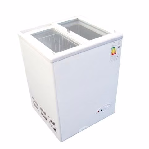 Congeladora Bozzo 100 Lts Tapa Vidrio