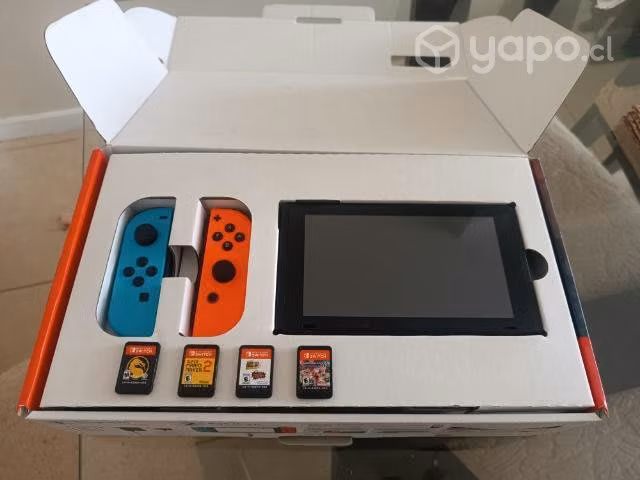 Nintendo switch como nueva