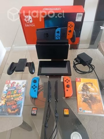 Nintendo switch como nueva