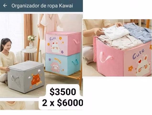 Organizador de tela