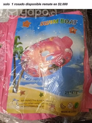Flortador bote rosasdo