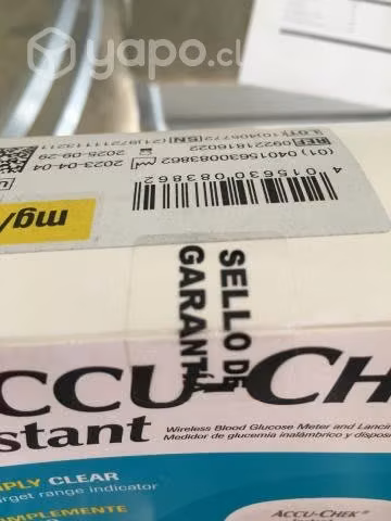 Hemoglucotest y lancetas nuevas selladas