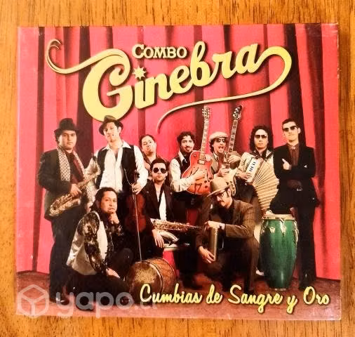 CD Combo Ginebra "Cumbias de Sangre y Oro"