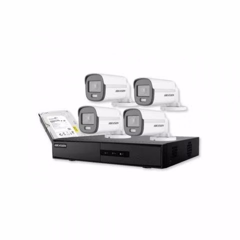 Kit de 4 camaras de seguridad smar pss Full HD