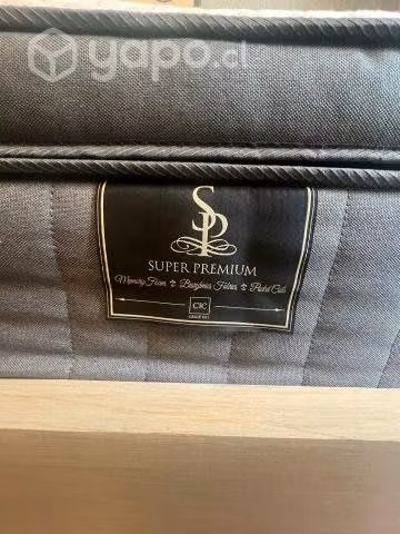 Colchón Usado Marca CIC Modelo Super Premiun King - Imagen 4