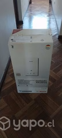 Calefon Junkers para gas natural 14 litros a pilas