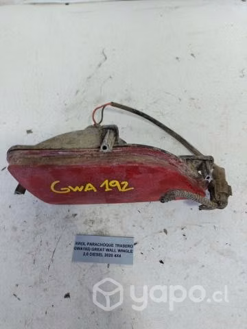 Farol Parachoque Tras Izq Great Wall Wingle 2020