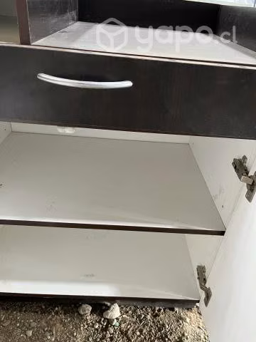 Mueble de madera color café oscuro - Imagen 2