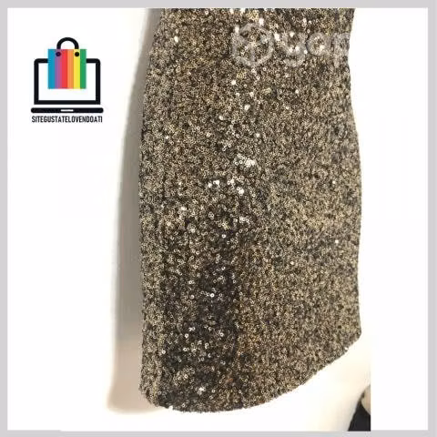 Vestido de Lentejuelas Bronce MINKPINK - Imagen 5