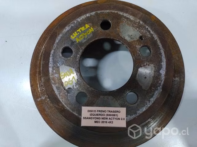 Disco Freno Trasero Izquierdo (SNH061) SSangyong N