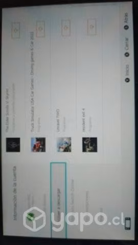 nintendo swich 2 controles varios juegos