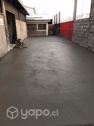 Radier y piso pulido