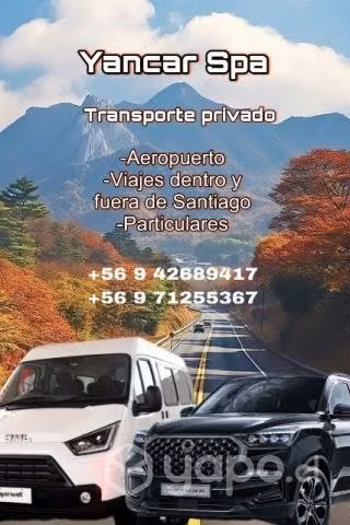 Viajes, transporte privado, traslados