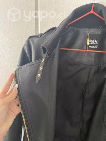 Chaqueta de cuero talla m - Imagen 2