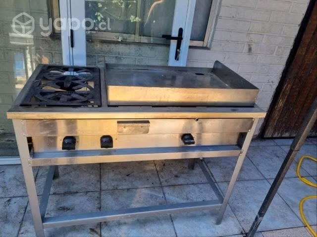 Churrasquera viscooler campana industrial