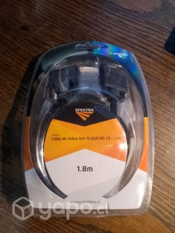Cable dvi-a vga hd-15 1.8m nuevo spektra