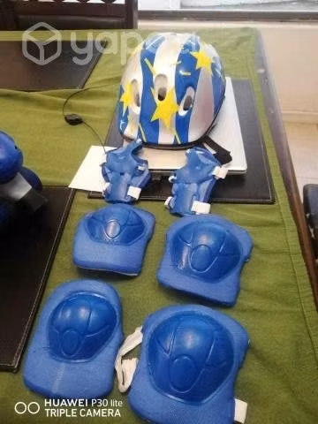 Patines 4 ruedas + accesorios