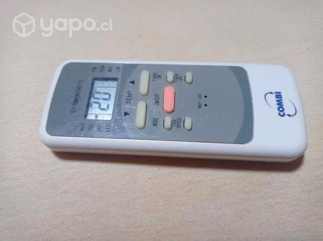 Control Remoto para Aire Acondicionado Marca COMBI - Imagen 3