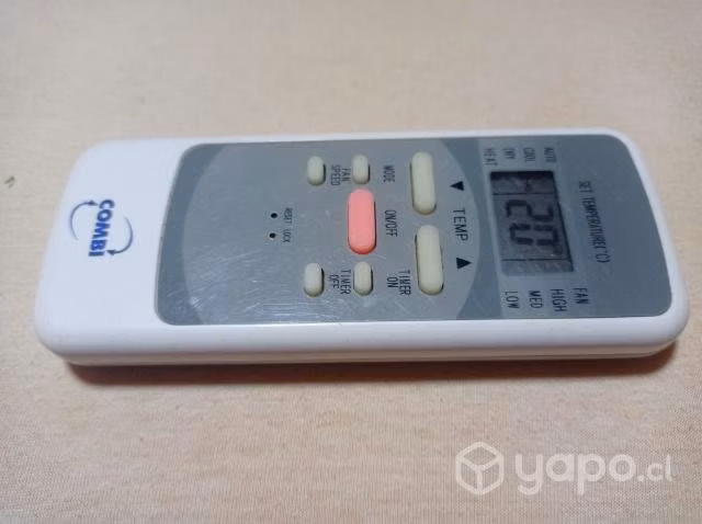 Control Remoto para Aire Acondicionado Marca COMBI - Imagen 4