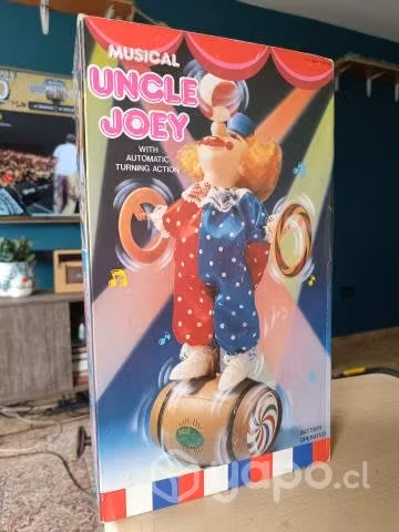 Antiguo Payasito Malabarista Joey Años 80
