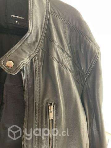 Chaqueta cuero Paco Rabanne