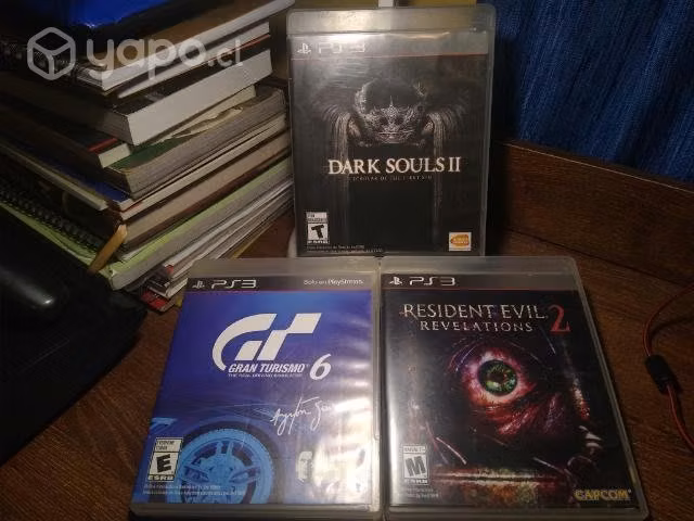 Playstation 3 500gb + 3 controles + 3 juegos