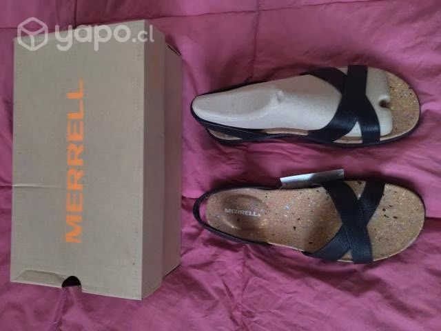 Sandalia mujer Merrell negra nueva número 39 - Imagen 3